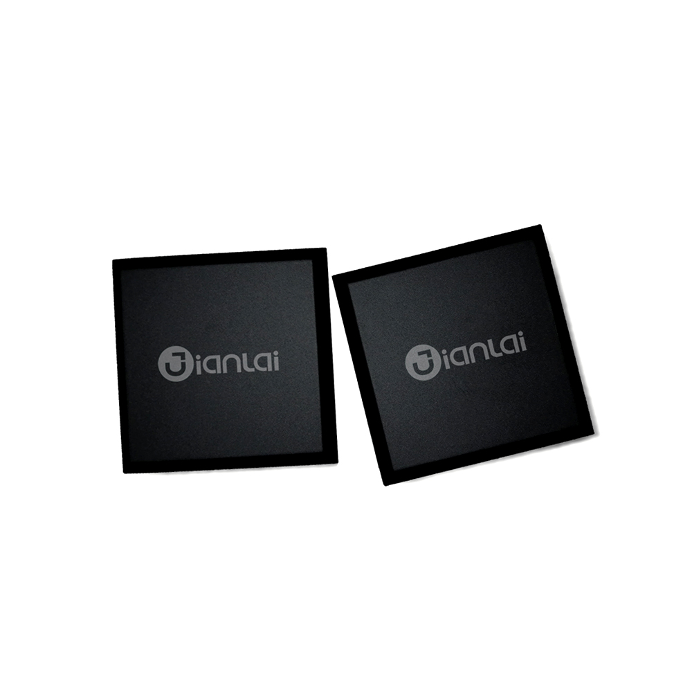 Braçadeira de vidro fixada na parede de aço inoxidável de 0 graus